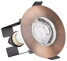 ILDLFR70D048 - Fire Rated Slimline Downlight with Insulation Guard, IP65, Copper