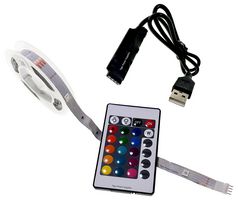 TGR-USB-5V-BTO-2M - USB LED TV Strip Kit with Bluetooth Controller, RGB, 2m