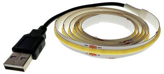 TGR-USB-5V-RE-1M - USB 5V DC LED Strip, Red, 1m