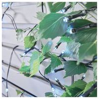 LS202100CW - 1000 LED Solar Garden String Lights, Cool White, 25m