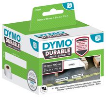 1933087 - Durable Large Labels 59 x 190mm Black on White, 1x 170