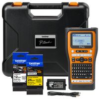 PTE560BTVPQL1 - Pro Labelling Machine Kit with Bluetooth & Auto-Cutter