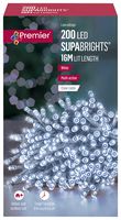 FLV071255WC-CPC - 200 LED White Fairy Lights with Timer, 23.9m