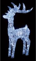 FLV191184W-CPC - 1.15m Soft Acrylic Christmas Reindeer