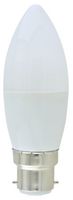 PELL0260-E - 6W LED Frosted Candle Bulb, BC/B22, 4000K, Non-Dimmable