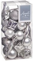 TD205418S - Assorted Decoration Pack, Silver