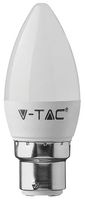 VT-223 21103 - 4.5W LED Candle Bulb, BC/B22, 3000K, 470lm, Non-Dimmable