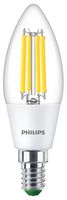 929003626002 - 2.3W LED Filament Candle Bulb, E14, 4000K, 485lm, Non-Dimmable
