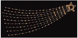 LV231279WW - 1.8m Multi-Action LED Shooting Star with 212 LEDs, Warm White