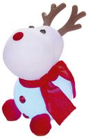 LB241688 - Battery Operated Lit Flocked Reindeer