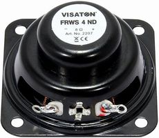 FRWS 4 ND - 8 OHM - 1.6" Miniature Speaker, 2W RMS, 8 Ohm