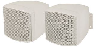 C25V-W - 2.5" Compact Background PA Speakers, 100V / 8 Ohm - White Pair