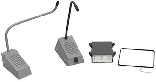 STS-K035-B - Curved Microphone (Left) Speech Transfer Complete System, Grey