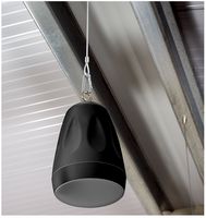 CVS-P42TB - 20W 4.5” Pendant Speaker 25/70/100V & 8 Ohm, Black