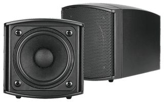 OD-2TB - Pair of Universal Wall Mount Speakers, 15W RMS, Black