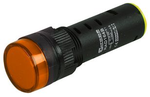RAD165P - Pilot Lamp, 16mm, 230V, Amber