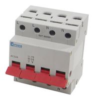 ISO100-4 - 4 Pole Mainswitch Isolator, 100A, 230V AC