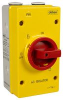 DE1S.04.63AC - 4 Pole AC Rotary Isolator Switch, 240V AC, 63A