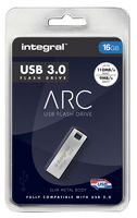 INFD16GBARC3.0 - Metal ARC USB 3.0 Flash Drive, 16GB