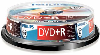 DR4S6B10F/00 - 16x Speed DVD+R Blank DVDs - Spindle 10 Pack