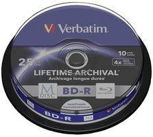 43825 - 4x Speed MDISC BD-R Blank Blu-ray Discs - 10 Pack Spindle