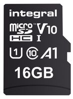 INMSDH16G-100V10 - MicroSDHC UHS U1 V10 Memory Card 100MB/s, 16GB