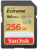 SDSDXVV-256G-GNCIN - 256GB Extreme SDXC UHS-I U3 Video Class 30, up to 180MB/s