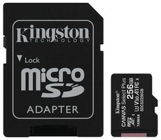 SDCS2/256GB - 256GB Canvas Select Plus MicroSDXC Memory Card, Class 10 A1 UHS-I U1 100MB/s Read
