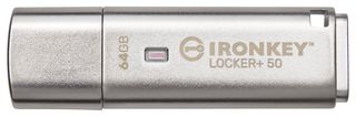 IKLP50/64GB - IronKey Locker+ 50 USB 3.2 Gen 1 Secure Flash Drive, 64GB