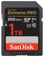 SDSDXXD-1T00-GN4IN - 1TB Extreme PRO SDXC Card UHS-I U3 Video Class 30, 200MB/s Read