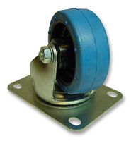 30075RN - 75mm Rubber Swivel Castor