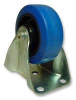 31100RN - 100mm Fixed Rubber Castor