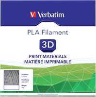 VB55319 - 1.75mm PLA Filament for 3D Printer, Silver/Grey, 334m Reel, 1kg