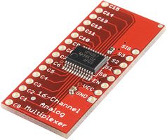 BOB-09056 - Analogue/Digital MUX Breakout Board, CD74HC4067