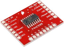 BOB-10680 - 74HC595 Shift Register Breakout Board