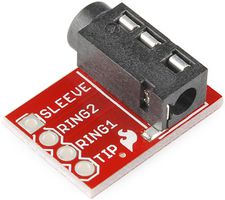 BOB-11570 - TRRS 3.5mm Socket Breakout Board