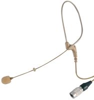 MIC-1000HRS - Earhook Condenser Microphone with Hirose 4 Pin