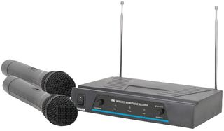 VH2 173.8+174.8 - Dual Channel VHF Handheld Wireless Microphone System, (173.8MHz + 174.8MHz)
