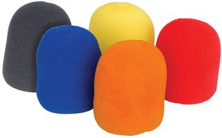 188.013UK - Microphone Windshield, MultiColoured (5 Pack)