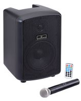 HYPER PLAY 6AMW - 6.5" Portable PA Speaker with USB/Bluetooth/SD & UHF Mic