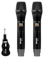 GMU-M200 - UHF Wireless Microphone System, 2x Mics./1x Receiver
