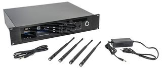 HTX-28R - Wireless 4 UHF Channel Conference Receiver & USB Audio Recorder, Rack Mount
