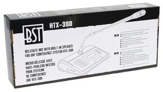 HTX-38D - 15" Delegate Mic with Speaker for UHF Conference System