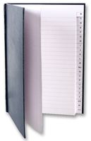 KF01064 - A5 Line and Indexed Manuscript Notebook - 96 Pages