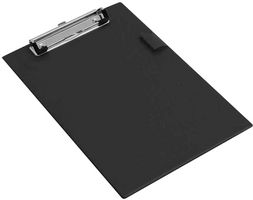 1072 - A5 PVC Clipboard - Black