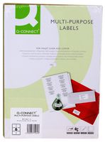 KF71461 - Self Adhesive Multipurpose White Labels 93.1x91.1mm, 100x 6/Sheet