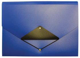 EXPTFBL - 13 Pocket Expanding File, Blue