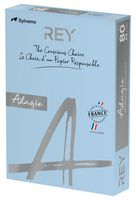 ADAGI080X694 - REY Adagio A4 80GSM Tinted Paper, Blue, Pack of 500