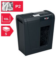 2020121 - Secure S5 Strip Cut Paper Shredder, Black