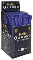 X54368 - Oxford Ballpoint Pens, 50 Pack Blue